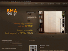 Tablet Screenshot of bma-design.pl